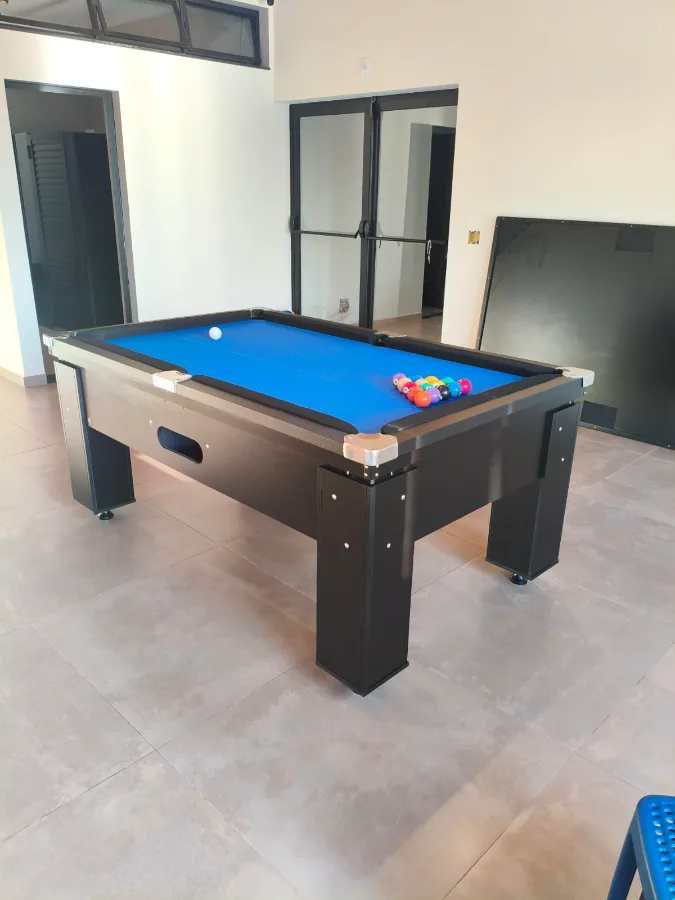 Mesa de Bilhar 04 Pés Caçapa — foto 3